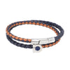 SALVATORE FERRAGAMO ブレスレット ブレイド ラージ レザー メンズ 157314638 [P]