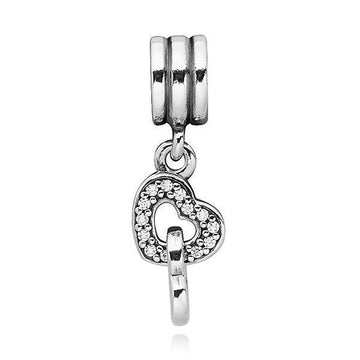 Pandora Interlock Heart Pendant Charm 791242CZ 40034741 [P]