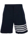 Thom Browne Cotton 4 Bar Pocket Shorts 133044878 [P]