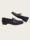 Hermes Black H Logo Gold Women's Paris Loafers 160803011 [P]