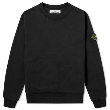 STONE ISLAND Wappen Sweatshirt Schwarz 160803042 [P]