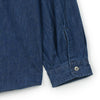 DANTON Damen Regular Kragen Hemd Licht Indigo DT-B0442-LI 154327745 [P]