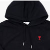 AMI Hoodie BFUSW235 730 001 mit kleinen Herz-Logo 132832756 [P]