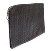 Bottega Veneta Brown Leather Intrecciato VN Document Case Clutch 160804931 [P]