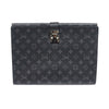 LOUIS VUITTON モノグラムエクリプスキャンバスFRANK GMドキュメントタブレットケースクラッチ 160805077 [P]