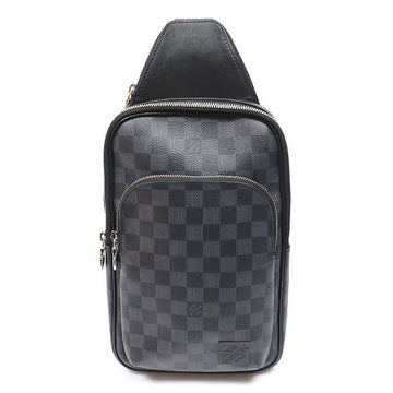 Louis Vuitton Avenue Sling Bag in Damier Graphite Canvas N45302 160805350 [P]
