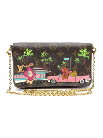 LOUIS VUITTON Pochette Felicie (M80859) Zustand B+ 160808018 [P]