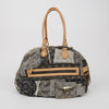 LOUIS VUITTON Bowlier Denim Patchwork Schultertasche M95376 160495256 [P]