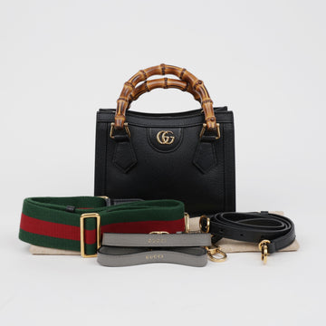 Gucci Diana Bamboo Mini Tote Shoulder Bag 702732 160495395 [P]