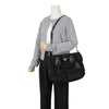 PRADA Gaufre Tote Schultertasche in Schwarz mit goldener Hardware 160497707 [P]