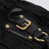 PRADA Gaufre Tote Schultertasche in Schwarz mit goldener Hardware 160497707 [P]