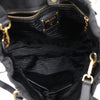 PRADA Gaufre Tote Schultertasche in Schwarz mit goldener Hardware 160497707 [P]