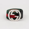 GUCCI Interlocking G Gürtel aus Webmaterial Größe 85 160626807 [P]