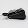 GUCCI Interlocking Leder Top Handle Chain Schultertasche Schwarz 160627602 [P]