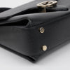 GUCCI Interlocking Leder Top Handle Chain Schultertasche Schwarz 160627602 [P]