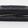 Gucci Disco Soho Leather Shoulder Bag Black 160665020 [P]