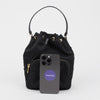 Prada Women's Duet Re-Nylon Bucket Shoulder Bag Black 160666974 [P]