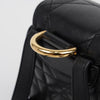 Dior Lambskin Karo Nano Backpack Black 160670792 [P]