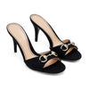 Gucci 26 Horsebit Slide Sandals (853671 9SF10 1000) 160844891 [P]
