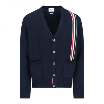 Thom Browne RWB Stripe Intarsia Cotton Cardigan 160845445 [P]