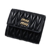 Miu Miu Small Matelassé Nappa Leather Wallet 160845474 [P]