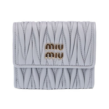 Miu Miu Small Matelasse Nappa Leather Wallet 160845484 [P]