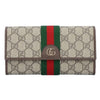 Gucci Ophidia Long Wallet 160845577 [P]