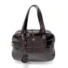 AIGNER Embossed Brown Tote Bag 5SIGB15260 138571222 [P]