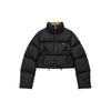 Prada Triangle Logo Re-Nylon Cropped Puffer Jacket Black 29D056 1WQ8 F0002 160855667 [P]