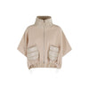 Herno Ultra Lightweight A-Shape Nylon Resort Cape Beige 160855668 [P]