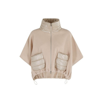 Herno Ultra Lightweight A-Shape Nylon Resort Cape Beige 160855668 [P]