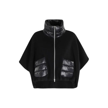 HERNO Ultra-Leicht A-Shape Nylon Resort Cape Schwarz 33395 9300 160855669 [P]