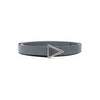 Bottega Veneta Triangle Buckle Belt Gray 657149 VMAU3 1242 160855698 [P]