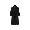MaxMara Belted Long Wool Coat Black 2626016092 005 160855709 [P]
