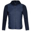J LINDEBERG キルトハイブリッドフードジャケット (AMOW09066-6855) 148252732 [P]