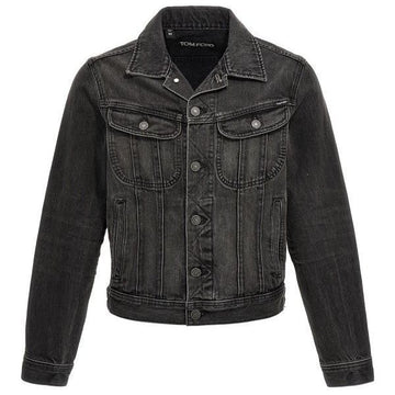 TOM FORD Schwarze Jeansjacke 160845199 [P]