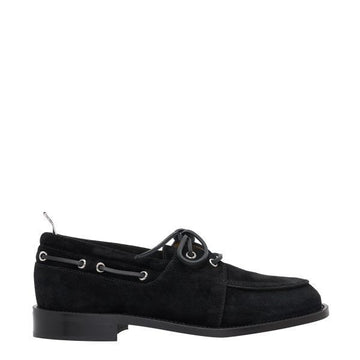 Thom Browne 26FW Calf Suede Leather Sole Boat Shoes 160845437 [P]