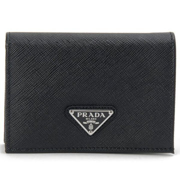 PRADA サフィアーノ トライアングル ロゴ 二つ折り財布 160845554 [P]