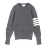 THOM BROWNE 26 コットン ミラノ スティッチ 4-バー プルオーバー ニット (FKA239A 00219 035) 145146683 [P]
