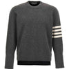 Thom Browne Merino Wool 2 in 1 Half 4-Bar Pullover 160844431 [P]