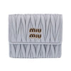 MIU MIU スモールマテラッセナパレザー財布 160845484 [P]