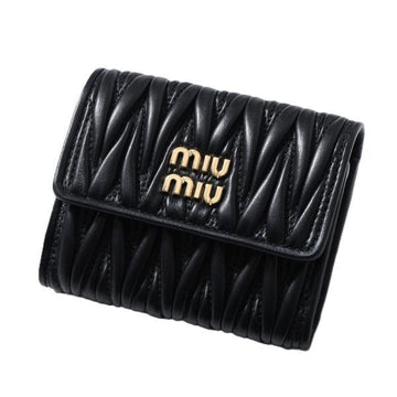 Miu Miu Small Matelassé Nappa Leather Wallet 160845474 [P]