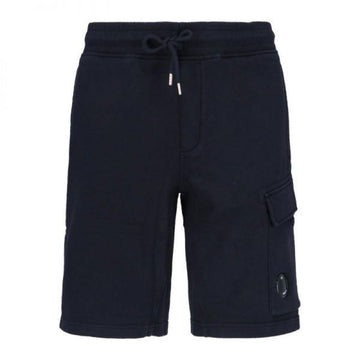 CP COMPANY コットン ダイアゴナル フリース ロゴ ショーツ 158493460 [P]
