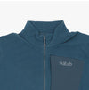 RAB Tempest Blue Tacton Grid Fleece Zip Men's Jacket 160802079 [P]