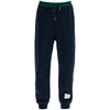 THOM BROWNE ブロッキングカラー スウェットパンツ (MJQ206A J0154 415) 121387948 [P]