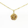 CELINE Triomphe Gold Anhänger-Halskette 5VCEA26948 138622408 [P]