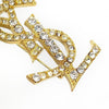 SAINT LAURENT YSL Logo Gold Brosche 5VSLA27772 138408932 [P]
