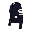THOM BROWNE Klassische Loopback 4-Bar V-Ausschnitt Cardigan 160909286 [P]
