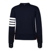 THOM BROWNE Klassische Loopback 4-Bar V-Ausschnitt Cardigan 160909286 [P]