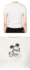 WILD DONKEY ミッキープリントTシャツ（クリーム） 136476109 [P]